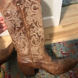 Genuine leather Cowboy Boots